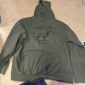 Olive green sweatshirt
